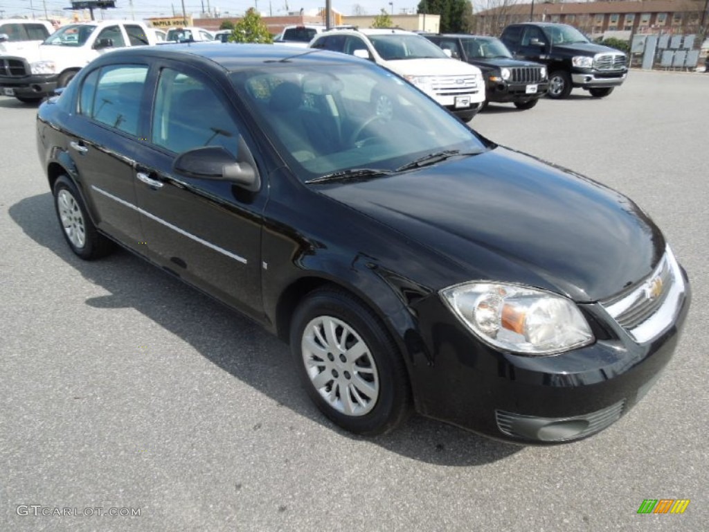 Black 2009 Chevrolet Cobalt LT Sedan Exterior Photo #77323974