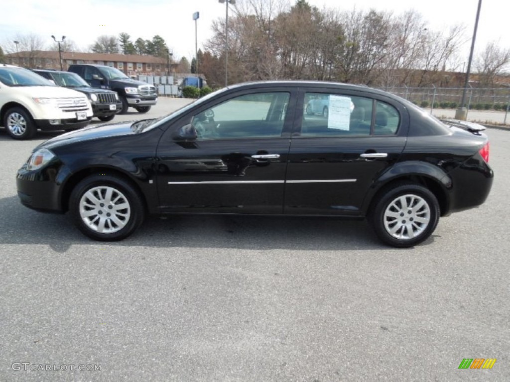 Black 2009 Chevrolet Cobalt LT Sedan Exterior Photo #77323989