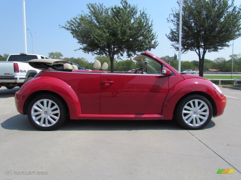 Salsa Red 2008 Volkswagen New Beetle SE Convertible Exterior Photo #77324118