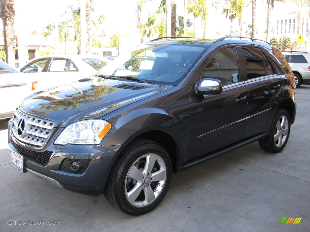 Steel Grey Metallic 2010 Mercedes-Benz ML 350 Exterior Photo #77324324