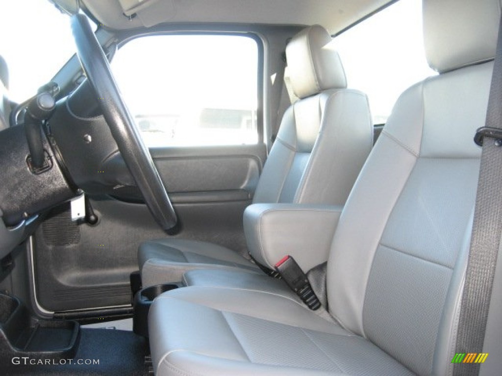 Medium Dark Flint Interior 2010 Ford Ranger XL Regular Cab Photo #77324913