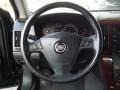 2005 Cadillac STS Ebony Interior Steering Wheel Photo