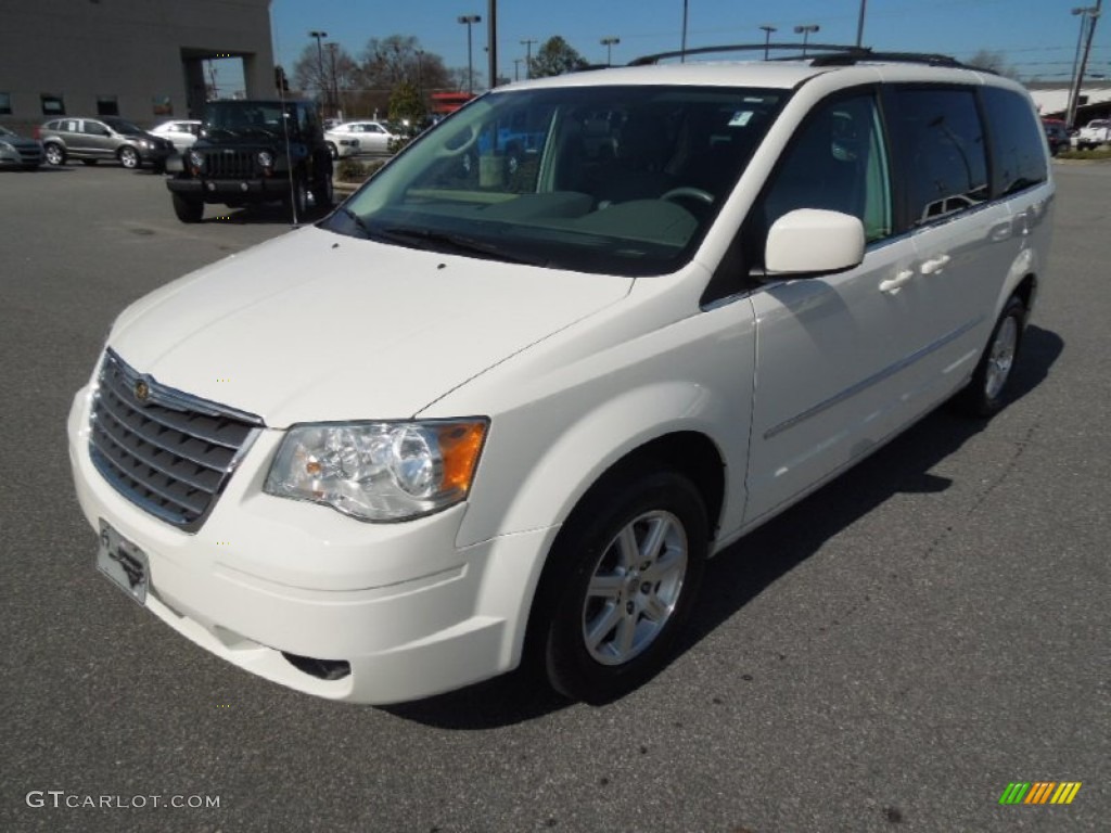 Stone White 2009 Chrysler Town & Country Touring Exterior Photo #77325165