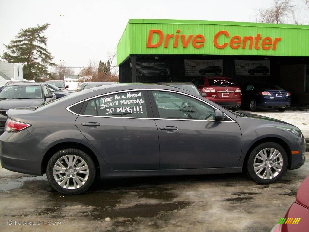 2009 MAZDA6 i Grand Touring - Comet Gray Mica / Black photo #7