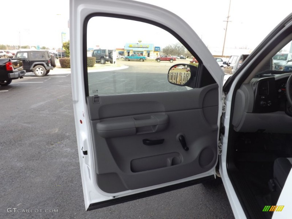 2008 Silverado 1500 Work Truck Regular Cab - Summit White / Dark Titanium photo #25