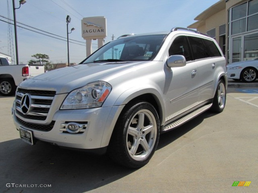 Iridium Silver Metallic 2008 Mercedes-Benz GL 550 4Matic Exterior Photo #77326833