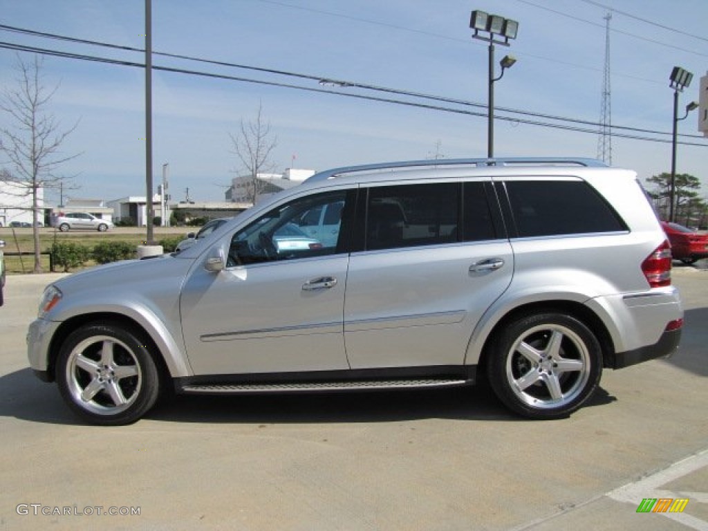 Iridium Silver Metallic 2008 Mercedes-Benz GL 550 4Matic Exterior Photo #77326851