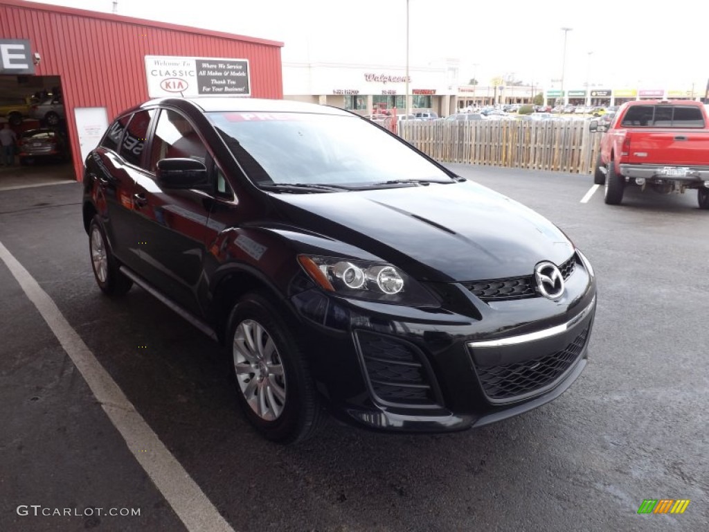 2011 CX-7 i SV - Brilliant Black / Black photo #1