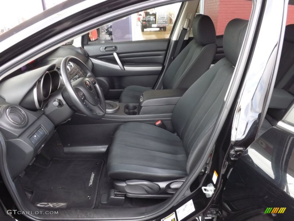 Black Interior 2011 Mazda CX-7 i SV Photo #77327083