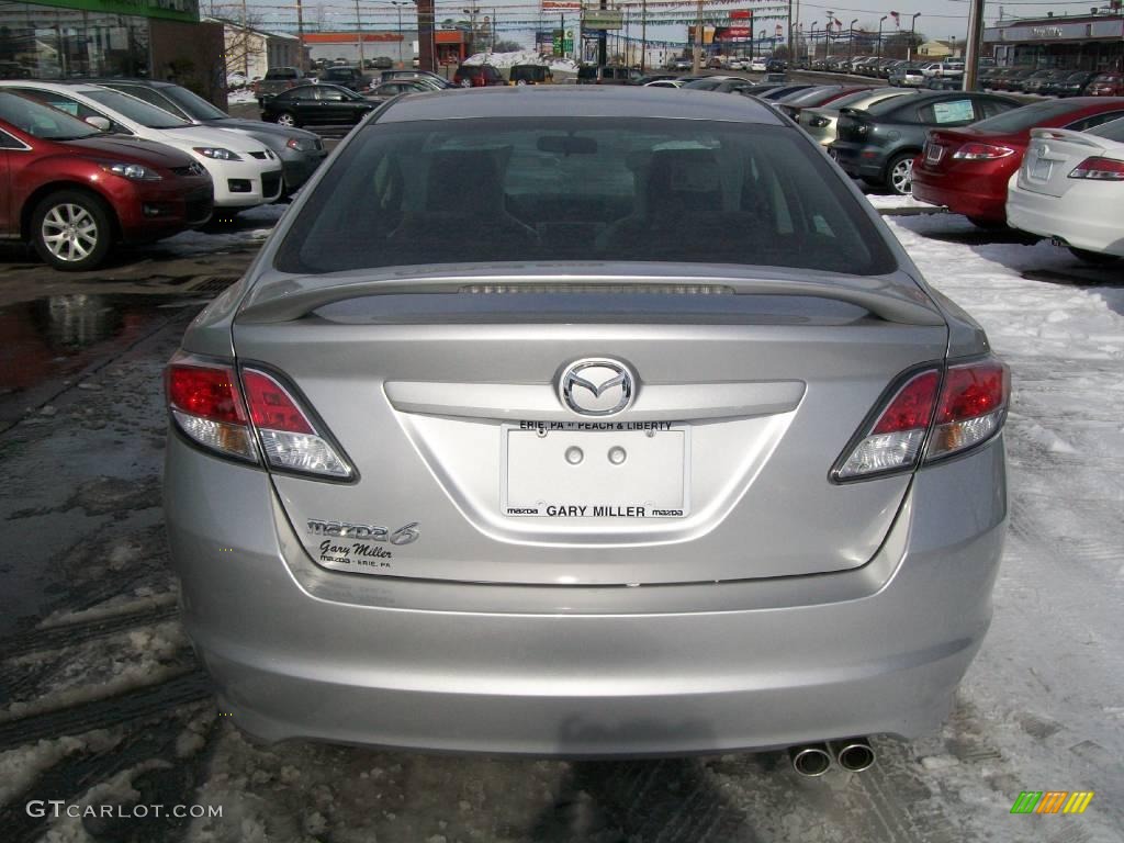 2009 MAZDA6 i Sport - Brilliant Silver Metallic / Black photo #4