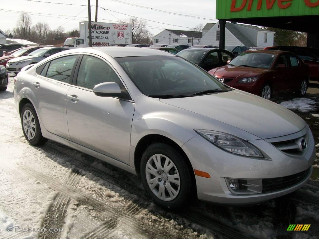 2009 MAZDA6 i Sport - Brilliant Silver Metallic / Black photo #7