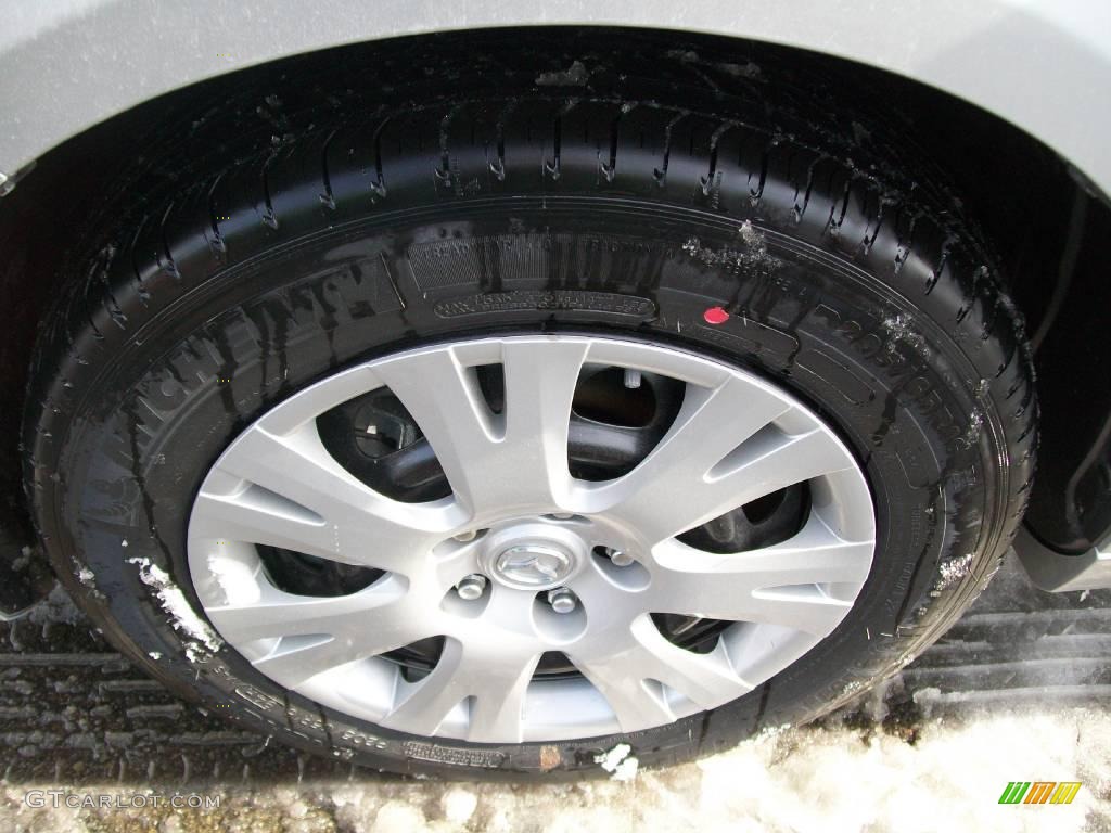 2009 MAZDA6 i Sport - Brilliant Silver Metallic / Black photo #9