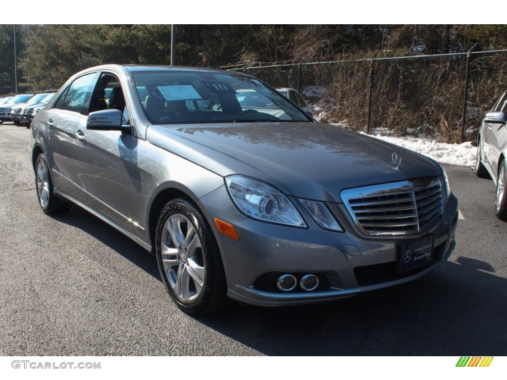 Palladium Silver Metallic 2010 Mercedes-Benz E 350 4Matic Sedan Exterior Photo #77327835