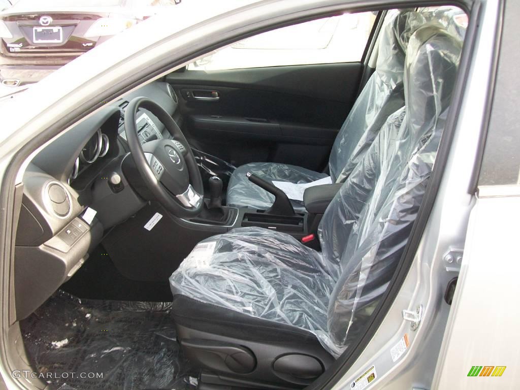 2009 MAZDA6 i Sport - Brilliant Silver Metallic / Black photo #11