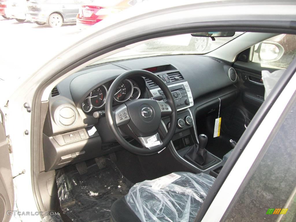 2009 MAZDA6 i Sport - Brilliant Silver Metallic / Black photo #12