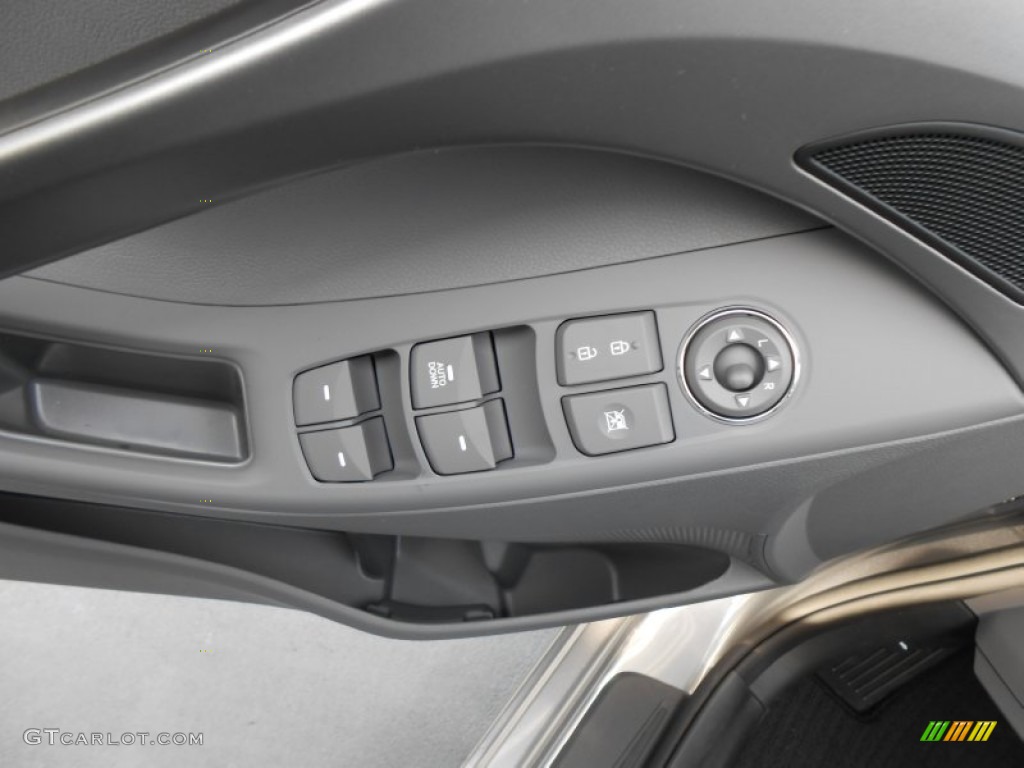 2013 Elantra GLS - Titanium Gray Metallic / Gray photo #21