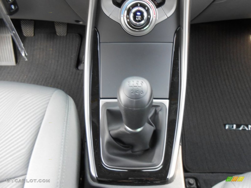 2013 Elantra GLS - Titanium Gray Metallic / Gray photo #28