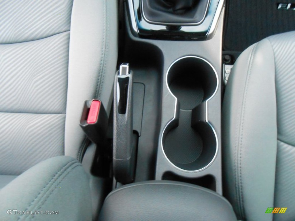 2013 Elantra GLS - Titanium Gray Metallic / Gray photo #29