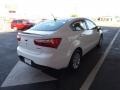 2013 Clear White Kia Rio EX Sedan  photo #3