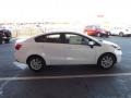 2013 Clear White Kia Rio EX Sedan  photo #5