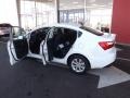 2013 Clear White Kia Rio EX Sedan  photo #9