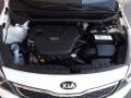 2013 Clear White Kia Rio EX Sedan  photo #12