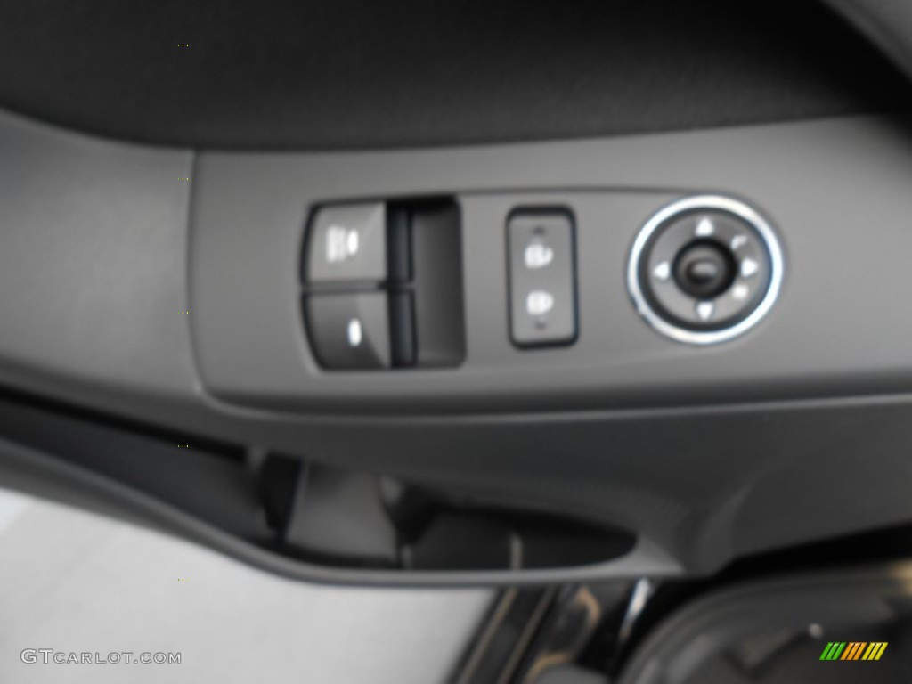 2013 Elantra Coupe GS - Black Noir Pearl / Blue photo #20