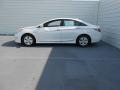 2012 Porcelain White Pearl Hyundai Sonata Hybrid  photo #8