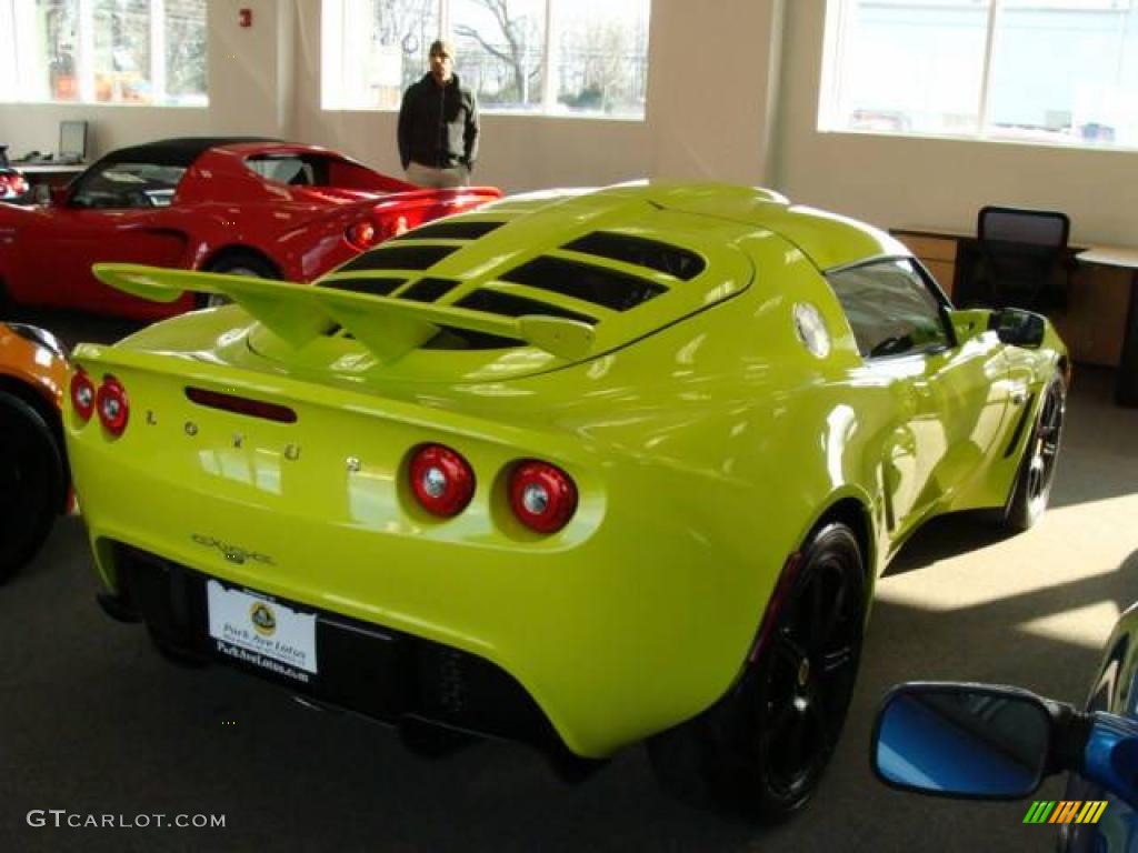 2008 Exige S - Isotope Green / Black photo #6