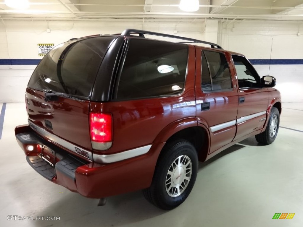 1999 Jimmy SLE 4x4 - Cherry Red Metallic / Graphite photo #7