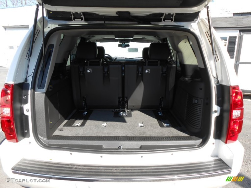 2013 Tahoe LTZ 4x4 - White Diamond Tricoat / Ebony photo #9