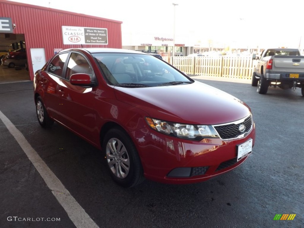 2013 Forte EX - Crimson Red / Stone photo #1