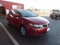 2013 Crimson Red Kia Forte EX  photo #1