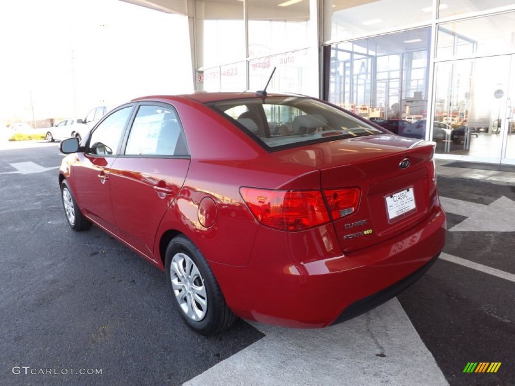 2013 Forte EX - Crimson Red / Stone photo #4