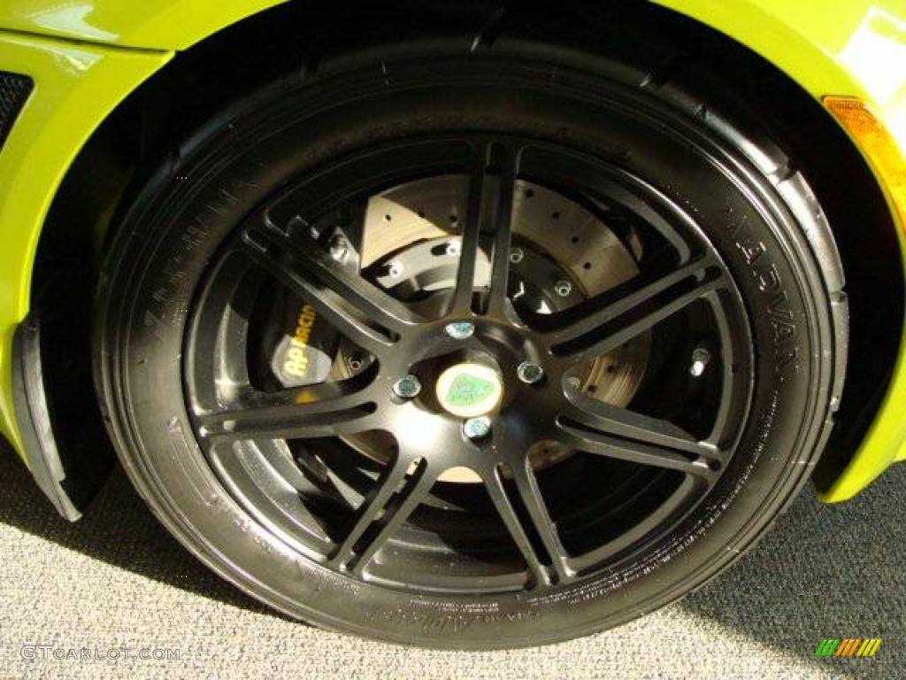 2008 Exige S - Isotope Green / Black photo #18