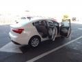 2013 Clear White Kia Rio EX Sedan  photo #10