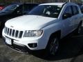 2013 Bright White Jeep Compass Limited 4x4  photo #1