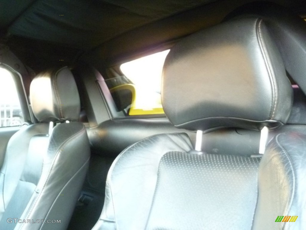 2005 350Z Touring Roadster - Ultra Yellow Metallic / Charcoal photo #11
