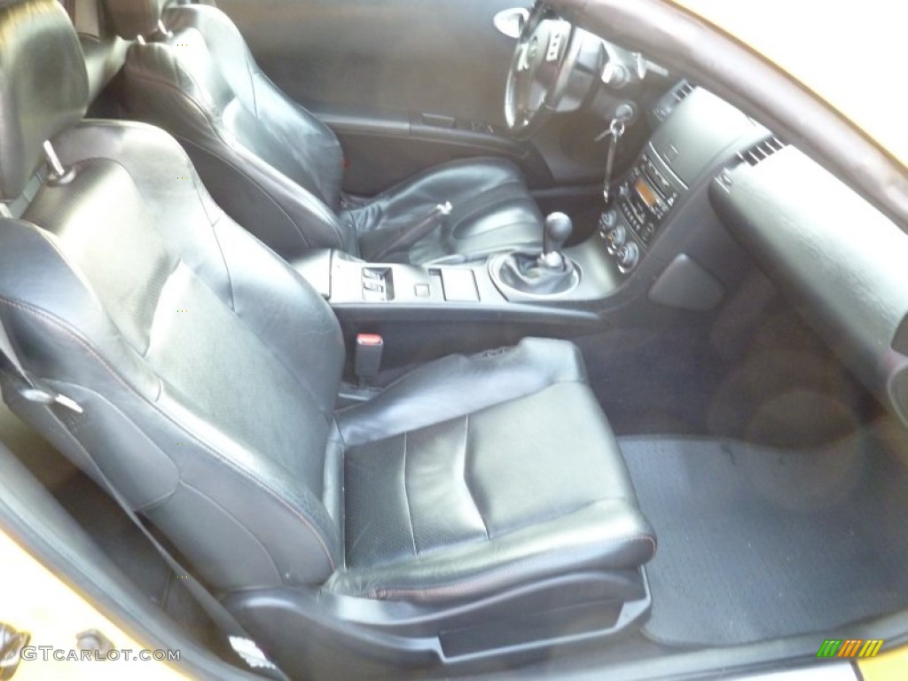 2005 350Z Touring Roadster - Ultra Yellow Metallic / Charcoal photo #19