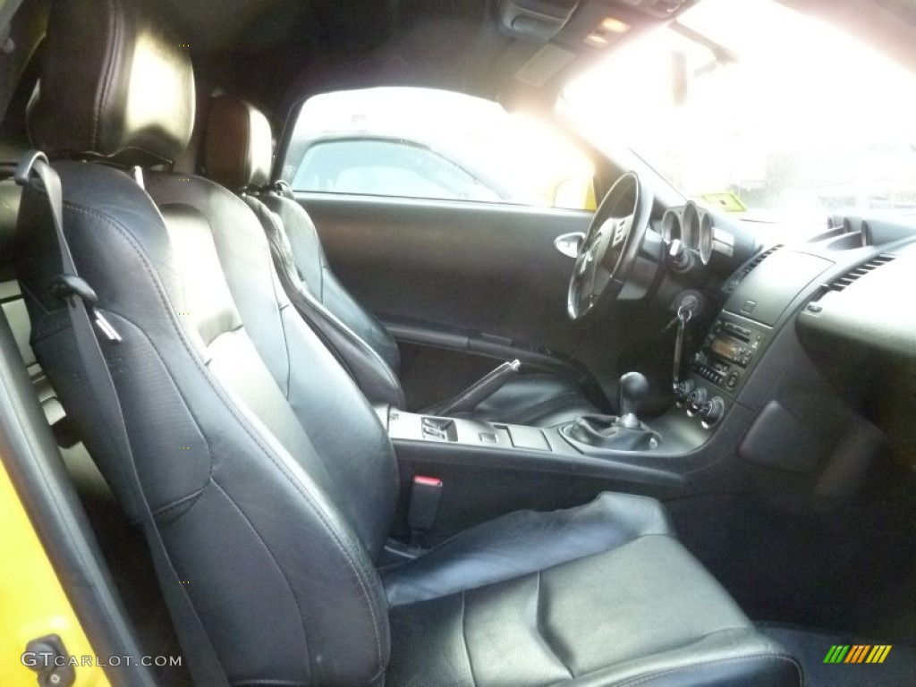 2005 350Z Touring Roadster - Ultra Yellow Metallic / Charcoal photo #20