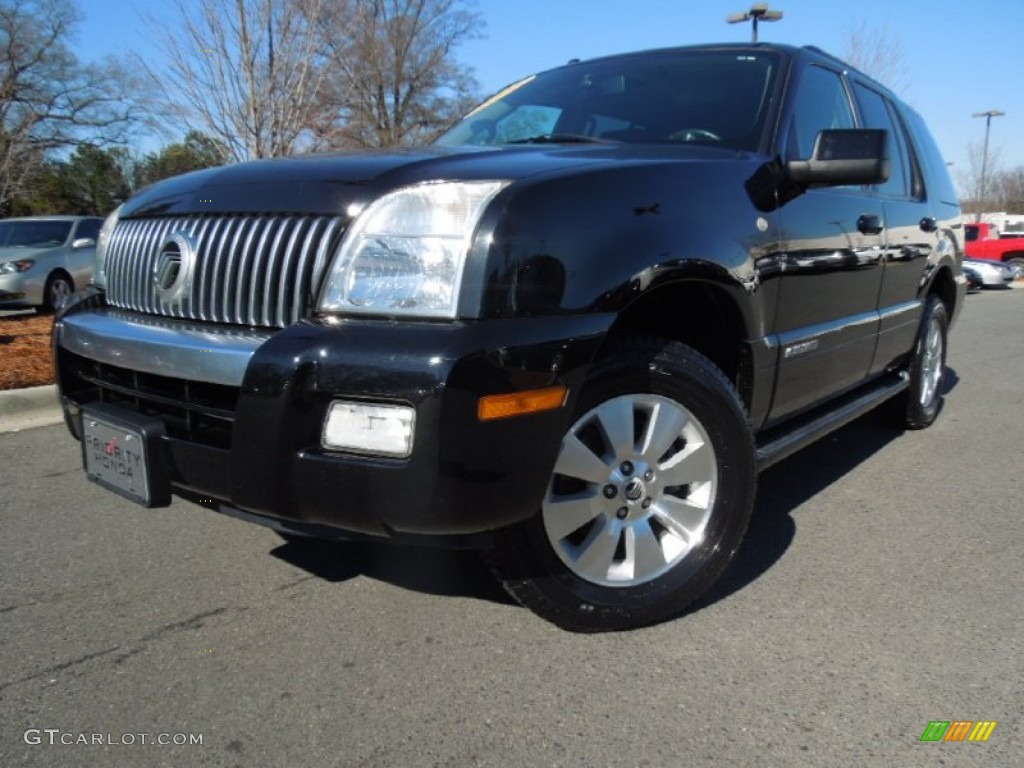 2008 Mountaineer AWD - Ebony Black / Charcoal Black photo #1