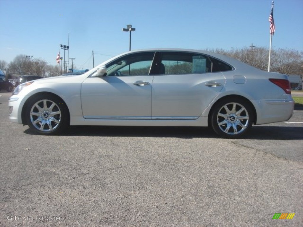 2012 Equus Signature - Platinum Metallic / Jet Black photo #6