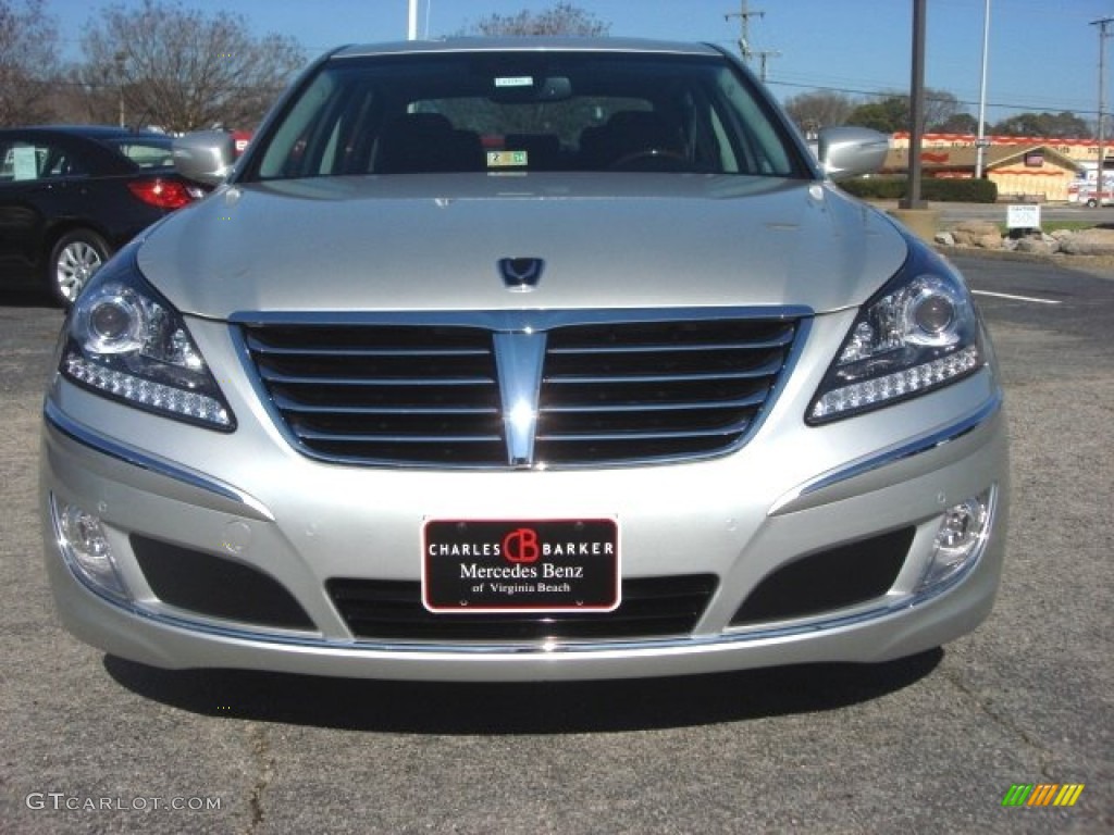 2012 Equus Signature - Platinum Metallic / Jet Black photo #8