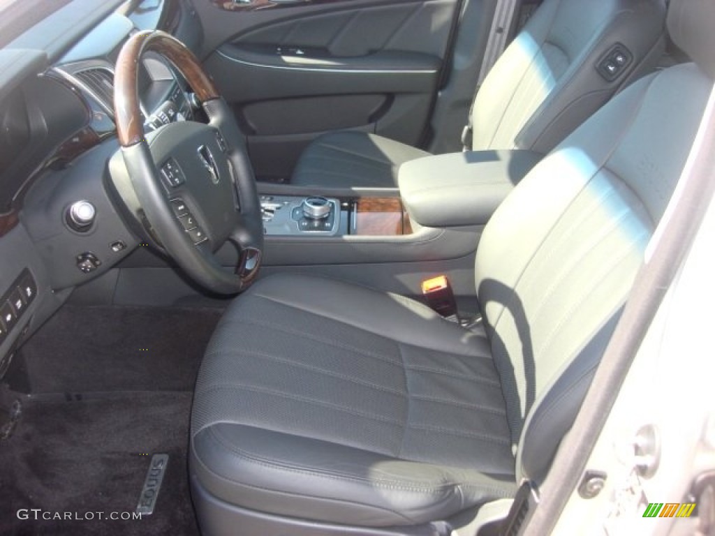 2012 Equus Signature - Platinum Metallic / Jet Black photo #9