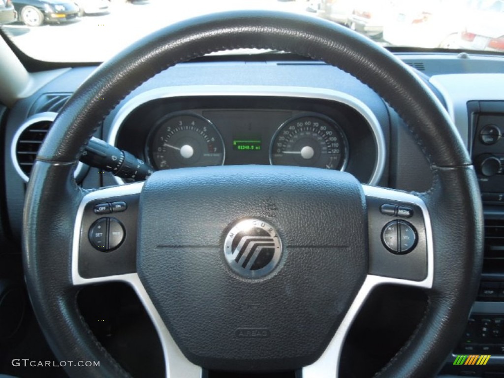 2008 Mountaineer AWD - Ebony Black / Charcoal Black photo #17