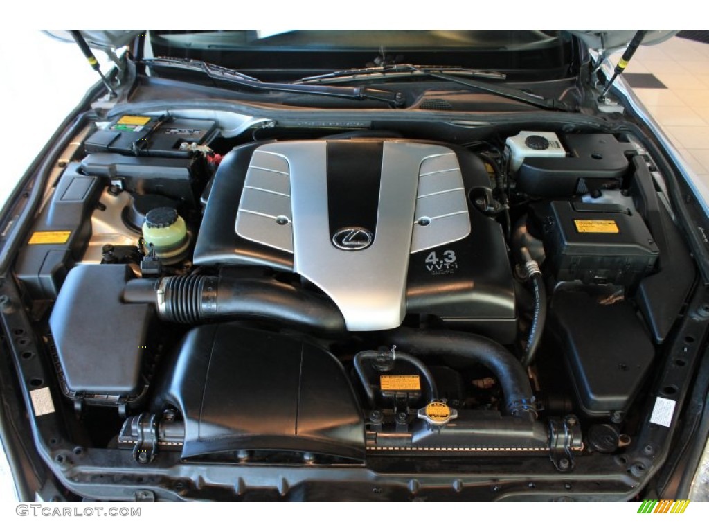 2007 Lexus SC 430 Convertible 4.3 Liter DOHC 32-Valve VVT-i V8 Engine Photo #77335505