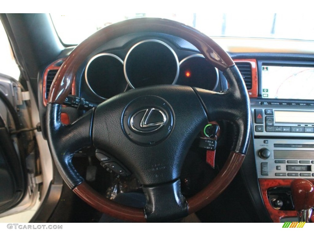 2007 SC 430 Convertible - Mercury Metallic / Black photo #17