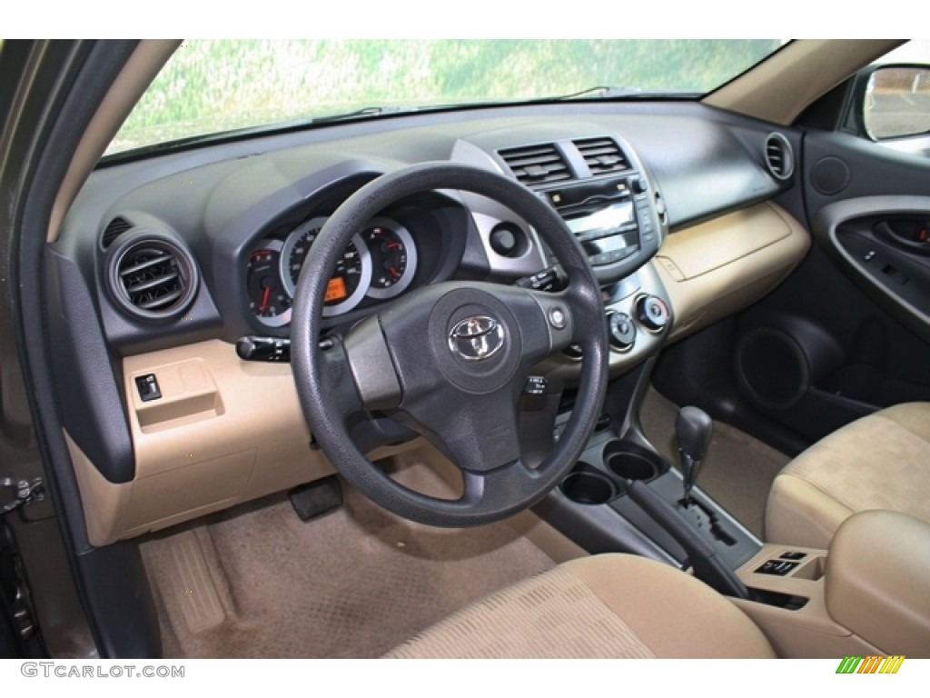 Sand Beige Interior 2010 Toyota RAV4 I4 Photo #77335767
