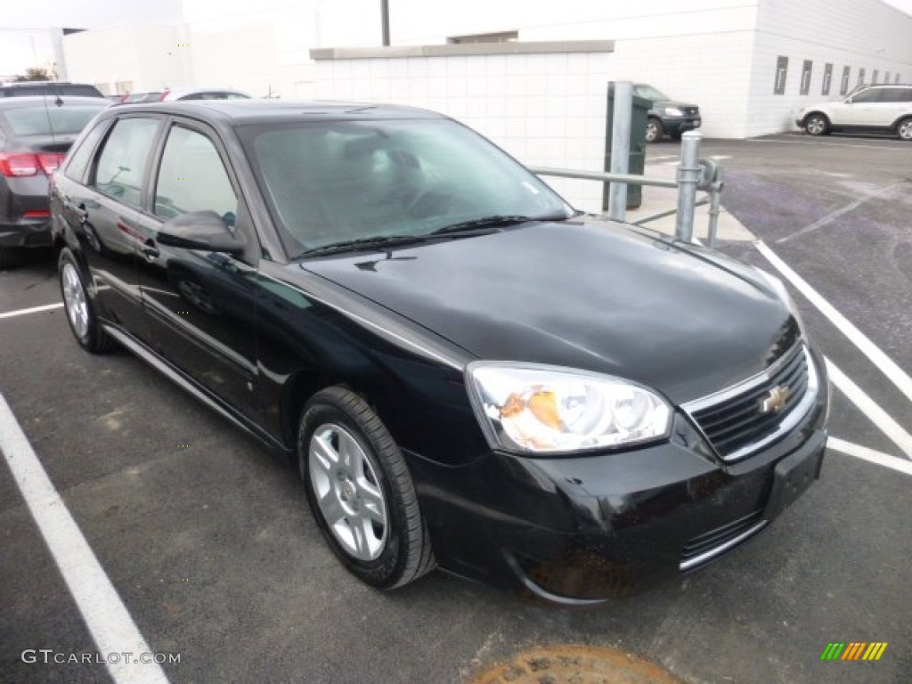 Black Chevrolet Malibu