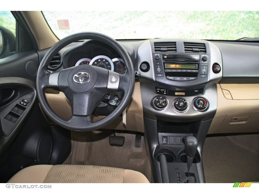 2010 Toyota RAV4 I4 Sand Beige Dashboard Photo #77335827